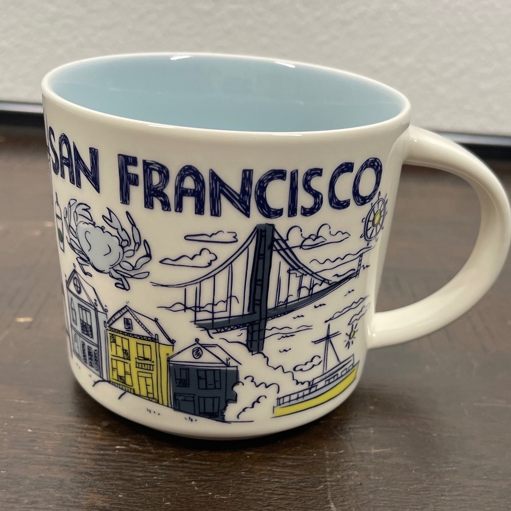 Starbucks Been There Series San Francisco 14oz Mug Across the Globe Collection